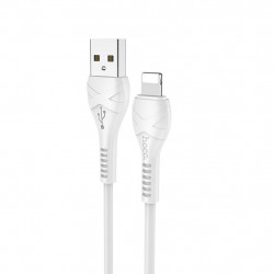 Καλώδιο Hoco X37 Cool Power USB σε Lightning Fast Charging 2.4A Λευκό 1m 25652
