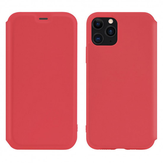 Θήκη Hoco Colorful Series Liquid Silicon για Apple iPhone 11 Pro Max Κόκκινη 27506