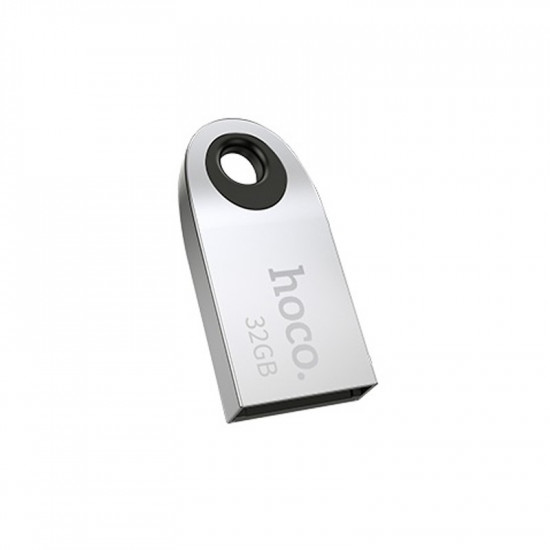 Flash Drive Mini Car Music Hoco UD9 Insightful 32GB USB 2.0 Mini Size Ασημί 28507