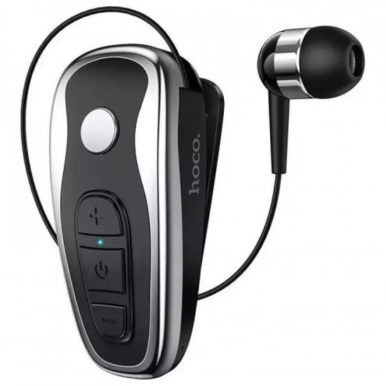 Bluetooth Hands Free Hoco. RT07 v5.0 με Δόνηση και Multi Pairing Μαύρο 32614