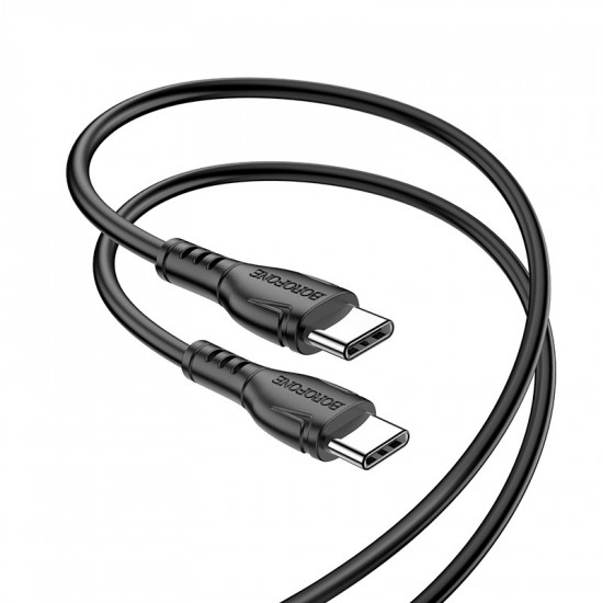 Καλώδιο Borofone BX51 Triumph USB-C σε USB-C 60W Μαύρο 1m 41070