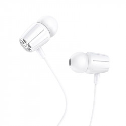 Hands Free Hoco M88 Graceful Earphones Stereo 3.5mm Λευκό 1.2μ με Μικρόφωνο και Πλήκτρο Λειτουργίας 34611