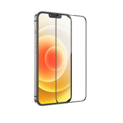 Tempered Glass Hoco G5 0.33mm Full Silk Screen HD 2.5D για Apple iPhone 13 Pro Max/ iPhone 14 Plus Μαύρο Σετ 10τεμ. 34330