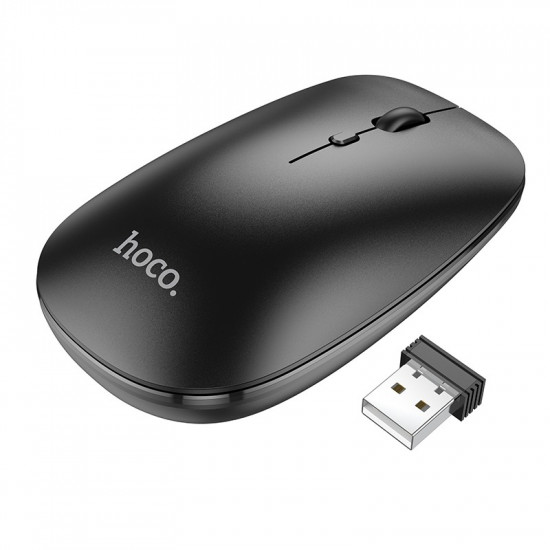 Bluetooth Ποντίκι Hoco GM15 Business Wireless Mouse με 3 Πλήκτρα Μαύρο DPI 800-1200-1600 34672