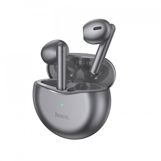 Wireless Hands Free Hoco EW14 V5.3 με Εναλλαγή Master/Slave Συμβατότητα με Siri/Google Assistant Γκρι 38855