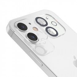 Προστασία Κάμερας Hoco 3D Metal G13 για iPhone 12 Μαύρο Σετ 25τεμ. 37418