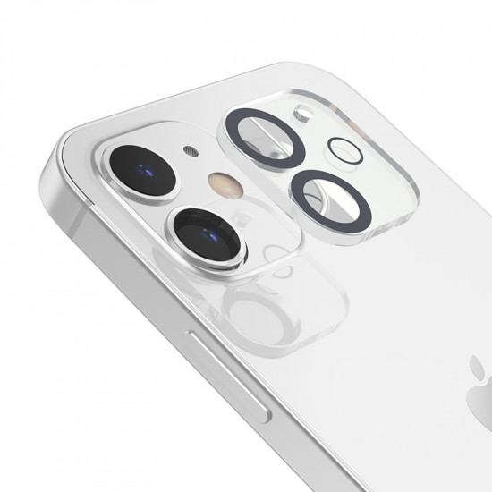 Προστασία Κάμερας Hoco 3D Metal G13 για iPhone 12 Μαύρο Σετ 25τεμ. 37418