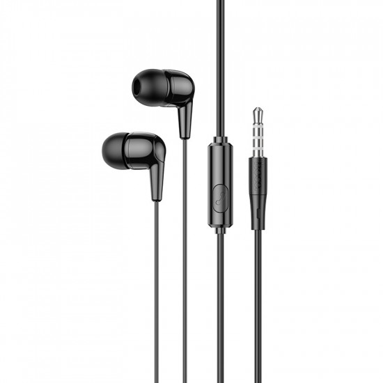Hands Free Hoco M97 Enjoy Earphones Stereo 3.5mm με Μικρόφωνο και Πλήκτρο Λειτουργίας Μαύρα 37506