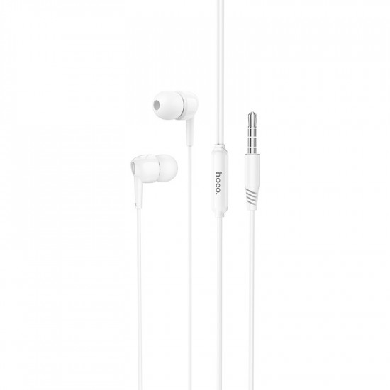Hands Free Hoco M99 Celestial Universal Earphones Hi-Fi Stereo 3.5mm Λευκό 1.2m 41137