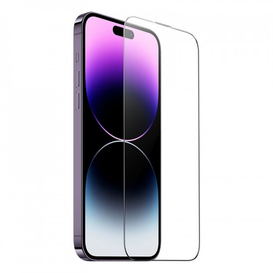 Tempered Glass Hoco A32 Anti Reflective Dustproof 0.33mm για Apple iPhone 14 Pro Μαύρο 37517