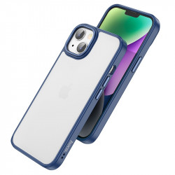 Θήκη Hoco Golden Shield Frosted Protective για Apple iPhone 14 Plus Μπλε 37546