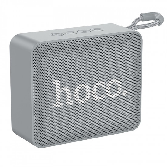 Φορητό Ηχείο Wireless Hoco BS51 Gold Brick Sports BT 5.2 1200mAh 5W με FM και Micro SD Γκρι 39172