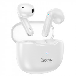 Wireless Hands Free Hoco EW29 Depth V5.3 400mAh με 7 Ώρες Λειτουργίας Dual Mic ENC Noise Reduction και Εναλλαγή Master/Slave Λευκό 45156