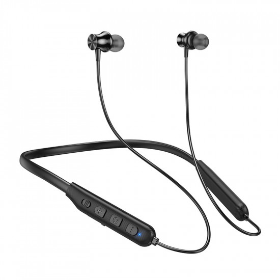 Bluetooth Hands Free Hoco ES64 Easy Sound Magnetic Neckband Hi-Fi v5.3 200mAh Μαύρο 40455