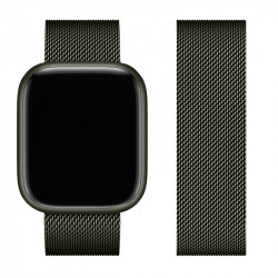 Watchband Hoco WA03 Simple Beauty 38/40/41mm για Apple Watch series 1/2/3/4/5/6/7/8/SE Stainless Steel Πράσινο 38177