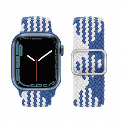 Watchband Hoco WA05 Jane Eyre 38/40/41mm από Nylon για Apple Watch 1/2/3/4/5/6/7/8/SE Z Pattern Blue-White 38343