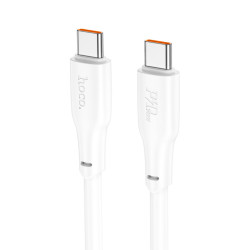 Καλώδιο Hoco X93 Force USB-C σε USB-C PD240W 5A Λευκό 1m 47680