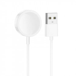 Φορτιστής Hoco για Y9 Smart Sports Watch 2 pin 9mm Λευκός 39575