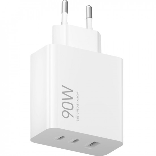 Φορτιστής Ταξιδίου Xiaomi Hyper Charge 90W BHR087MEU με 1xUSB-A και 2xUSB-C Λευκός 50132