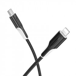 Καλώδιο Borofone BX119 USB-C σε Lightning 27W Μαύρο 1m 46606