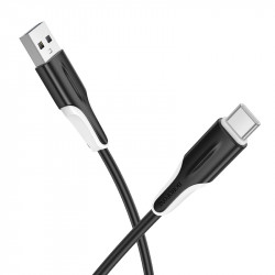 Καλώδιο Borofone BX119 USB σε USB-C 3A Μαύρο 1m 46613