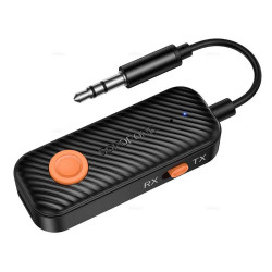 Bluetooth Audio Transmitter and Receiver Borofone BC62 Walker v5.4 με Κονέκτορα AUX 3.5mm 140mAh 47675