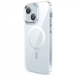 Θήκη Hoco Premium Series Transparent Magnetic Mag-charge για Apple iPhone 15 Plus Διάφανη 40571