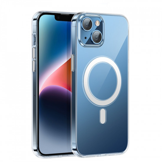 Θήκη  Hoco AS4 High Clear Magnetic Primary series για Apple iPhone 15 Plus MagSafe Διάφανη 39859
