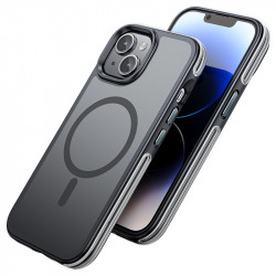 Θήκη Hoco Flexible Airbag 6m Anti-Fall Series MagSafe για Apple iPhone 15 Μαύρη 39846