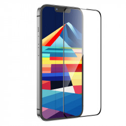 Tempered Glass Hoco A12 Plus Nano 3D Full Screen Edges Protection 9H με Μαύρο Περίγραμμα για Apple iPhone 15 Plus / 16 Plus 46553