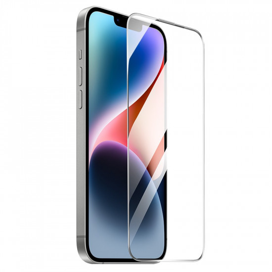 Tempered Glass Hoco Premium Series A36 Anti-Fingerprint Dustproof 0.33mm 2.5D για Apple iPhone 15 Plus 40476