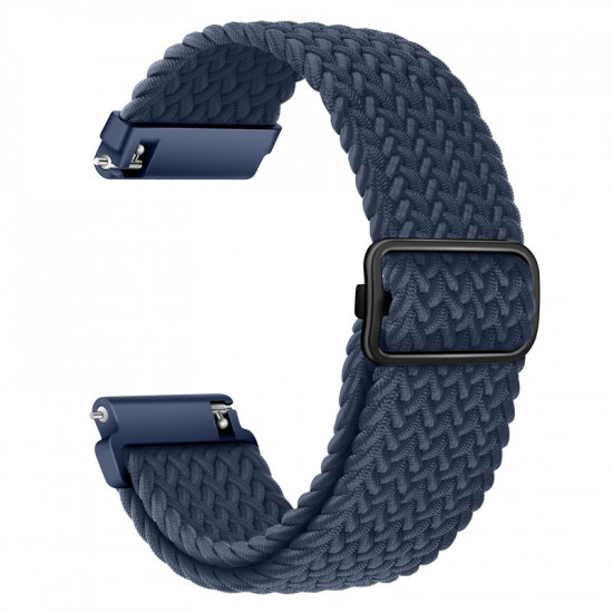 Watchband Hoco WH03 Jane Eyre Series από Ultra-Thin Nylon για Samsung Huawei Xiaomi Vivo κα 20mm Universal Σκούρο Μπλε 40514