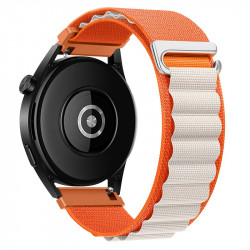 Watchband Hoco WH05 Climbing Series από Nylon για Samsung Huawei Xiaomi Vivo OPPO κα 20mm Universal Πορτοκαλί Starlight 40490
