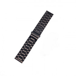 Watchband Hoco WH06 Grand Series για Samsung Huawei Xiaomi Vivo OPPO κα 20mm Universal Μαύρο 40481