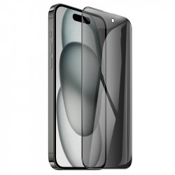 Tempered Glass Hoco Premium Series A37 Plus 120CC Large Arc Edges 28° Privacy Angle Dustproof 0.4mm 3D Anti-Static για Apple iPhone 15 Plus 41291