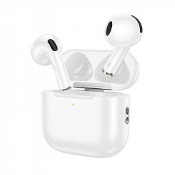 Wireless Hands Free Hoco EW64 TWS V5.3 300mAh Εναλλαγή Master/Slave και 4 Ώρες Ομιλίας Λευκά 41262