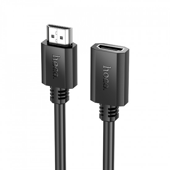 Καλώδιο Προέκτασης HDMI Hoco US13 HDMI Αρσενικό σε Θυληκό 1m  Μαύρο 45641