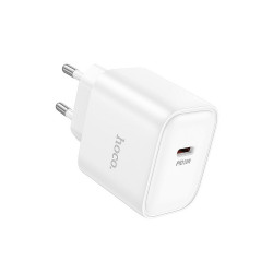 Φορτιστής Ταξιδίου Hoco. DC83 1xUSB-C PD20W QC Λευκός 50499