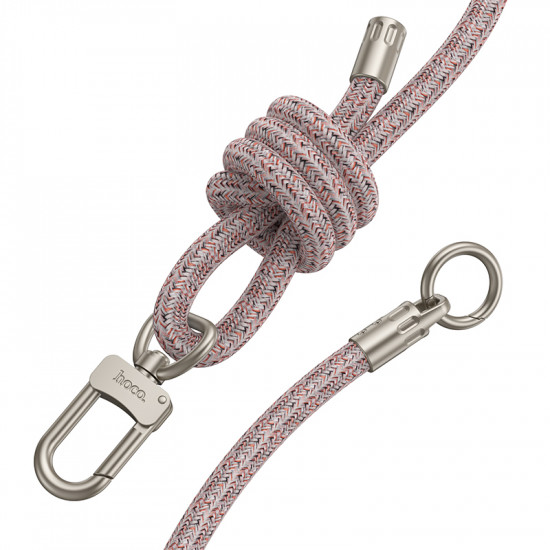 Λουράκι Λαιμού  Hoco Πολλαπλών Χρήσεων Ροδακινί 1.8m 45691