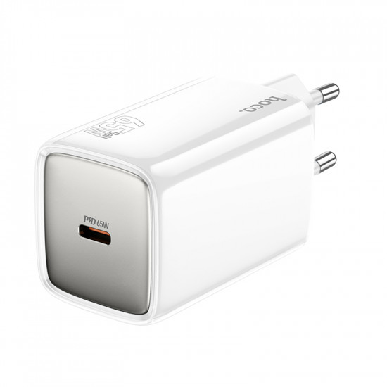 Φορτιστής Ταξιδίου Hoco N48 Glorious USB-C 65W Λευκός 45731