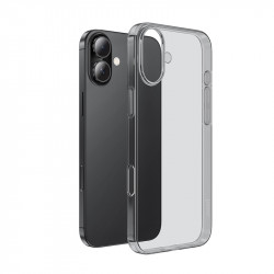 Θήκη Hoco TPU Light Series για Apple iPhone 16 Smoke 46545