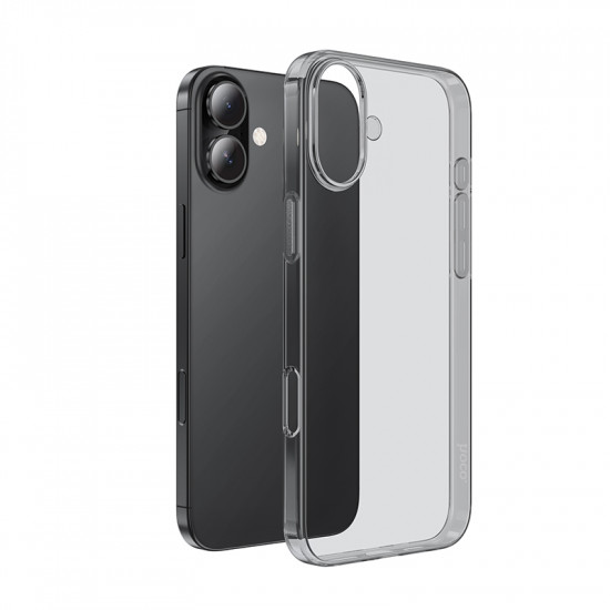 Θήκη Hoco TPU Light Series για Apple iPhone 16 Plus Smoke 46546