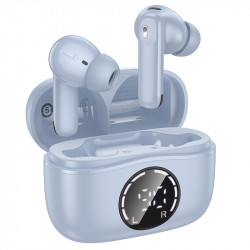 Wireless Hands Free Hoco EQ22 Singer TWS V5.4 400mAh με 7 Ώρες Λειτουργίας και Εναλλαγή Master/Slave Μπλε 46220