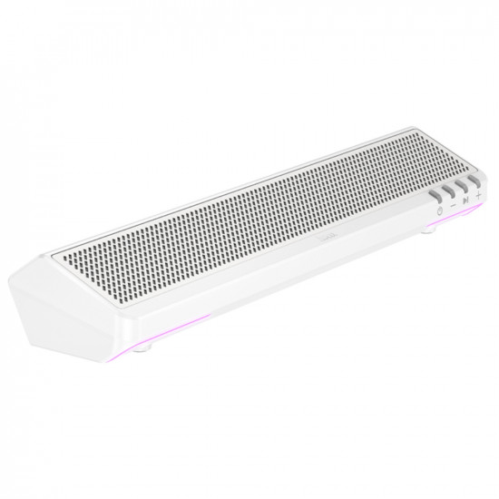 Computer Speaker Hoco BS66 Smooth 6W USB2.0 Bluetooth v5.0 και Κουμπιά Λειτουργιών Λευκό 47649