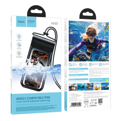 Θήκη Αδιάβροχη Hoco HX53 Treasure IPX8 για Κινητά Τηλέφωνα Διαστάσεις 24cm x 12cm 46775