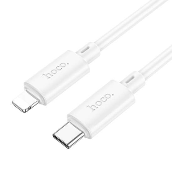Καλώδιο Hoco X88 Gratified USB-C σε Lightning PD27W Λευκό 2m 47718