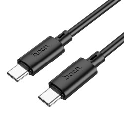 Καλώδιο Hoco X88 Gratified USB-C σε USB-C 60W 3A Μαύρο 2m 47713