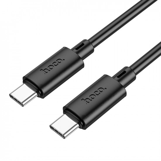 Καλώδιο Hoco X88 Gratified USB-C σε USB-C 60W 3A Μαύρο 2m 47713