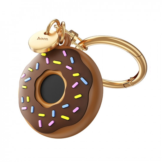 Συσκευή εντοπισμού Hoco. DI78 με Θήκη Μπρελόκ Donut Μόνο για iOS Συμβατό με Apple Find My Network 47812