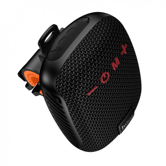 Φορητό Ηχείο Hoco HC35 5W BT v5.4 TF CARD AUX USB FM 500mAh IPX4 με Κλιπ Στήριξης Τιμονιού Μαύρο 47663